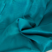 Load image into Gallery viewer, Crepe Back Satin - Aqua (Last Chance Colour)
