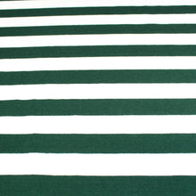 Load image into Gallery viewer, Cotton Spandex Stripe - Bottle/White