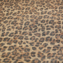 Load image into Gallery viewer, Metallic Leopard Plissé Mesh - Bronze