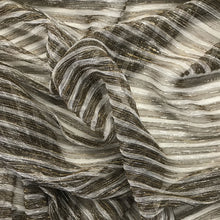 Load image into Gallery viewer, Metallic Plissé Mesh - Silver