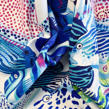 Load image into Gallery viewer, Printed Canvas - Blue Fish