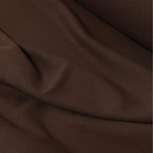 Load image into Gallery viewer, 250gsm Cotton Spandex Rib Knit - Chocolate