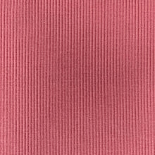 Load image into Gallery viewer, 250gsm Cotton Spandex Rib Knit - Rose
