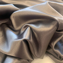 Load image into Gallery viewer, Lightweight Polyester Satin - Gun Metal
