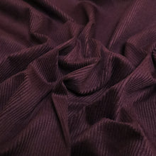 Load image into Gallery viewer, 14 Wale Stretch Cotton Corduroy - Wine
