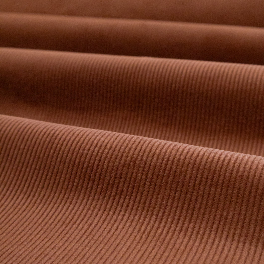 14 Wale Stretch Cotton Corduroy - Ginger