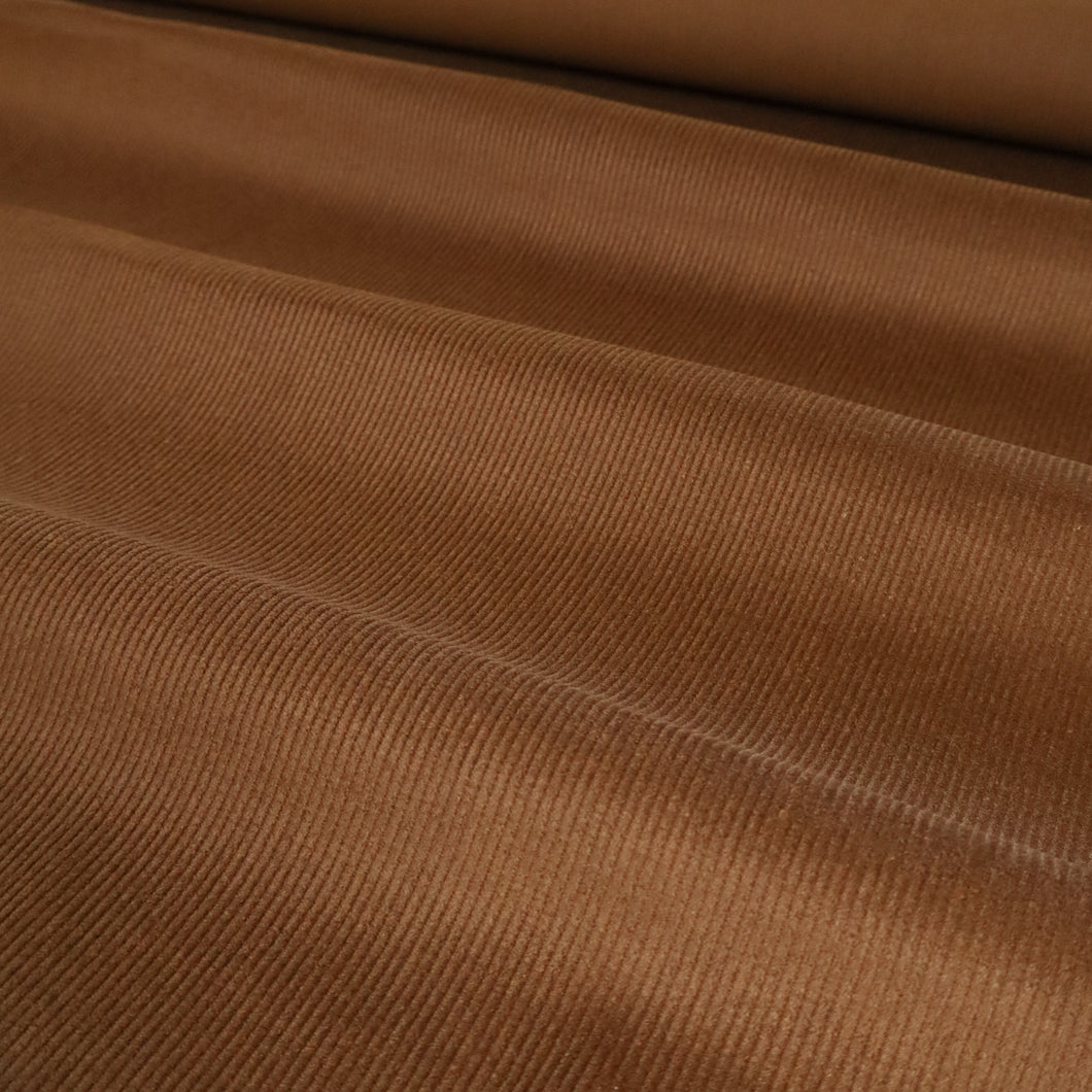 14 Wale Stretch Cotton Corduroy - Chocolate