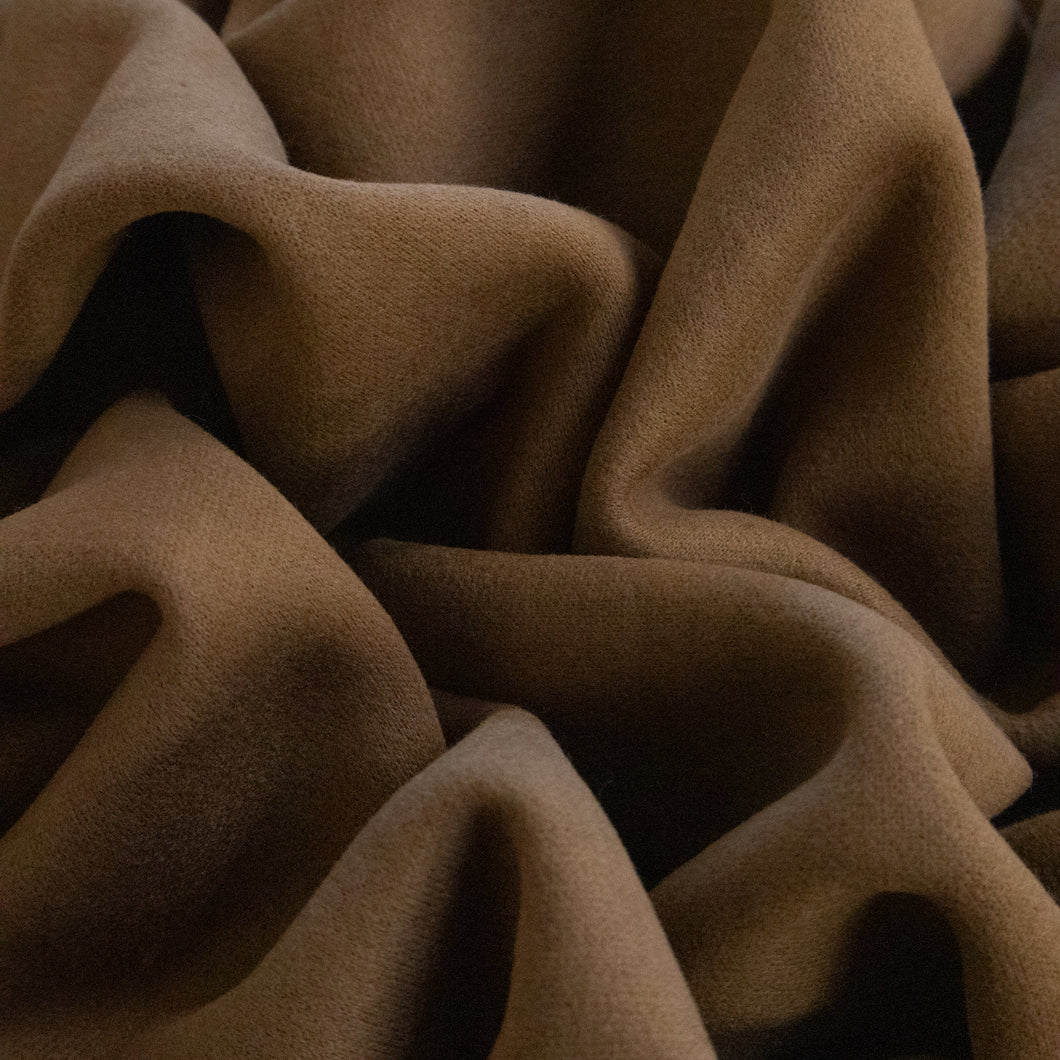 300gsm Sweatshirt Knit - Walnut