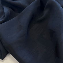 Load image into Gallery viewer, Abstract Jacquard Satin - Black
