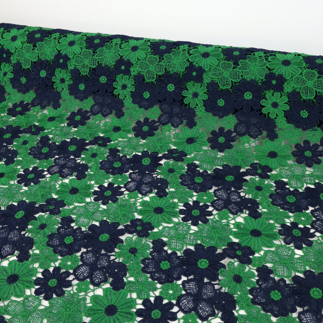Alexis Floral Embroidered Lace Designer End – Leaf & Ink (Limited Stock)
