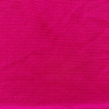 Load image into Gallery viewer, Cotton Elastane 2x2 Ribbing - Fuchsia
