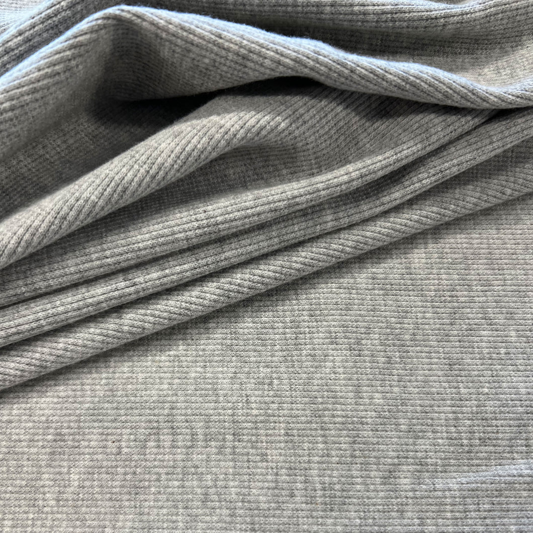 Cotton Elastane 2x2 Ribbing - Silvermarle