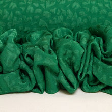 Load image into Gallery viewer, Animal Jacquard Stretch Knit - Emerald
