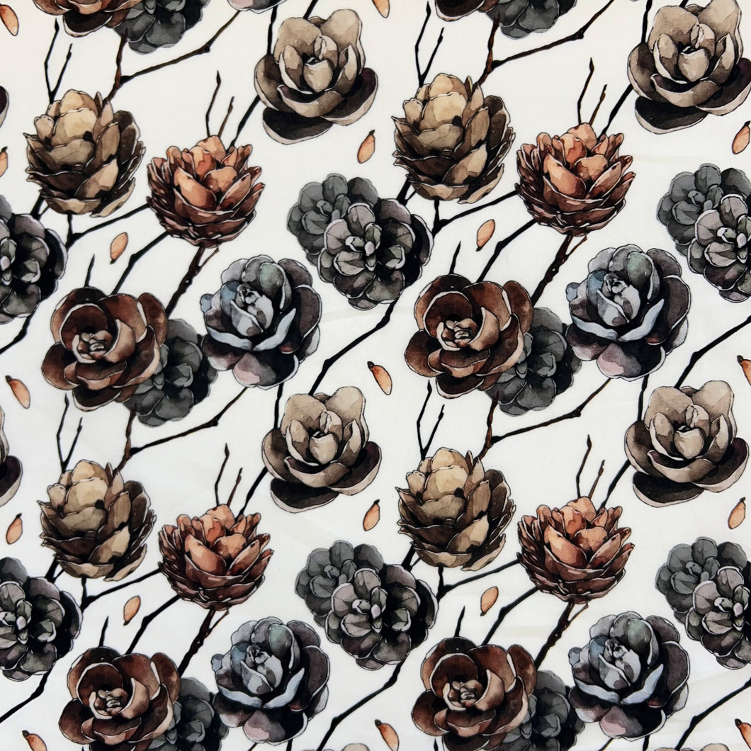 Printed Cotton Lawn Deadstock - Ashford