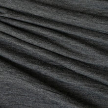 Load image into Gallery viewer, 100% Australian Merino Jersey Knit 200gsm - Charcoal Marle
