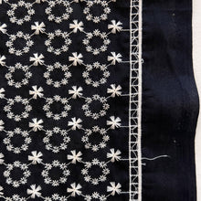 Load image into Gallery viewer, Betty Broderie Embroidered Cotton Deadstock - Black
