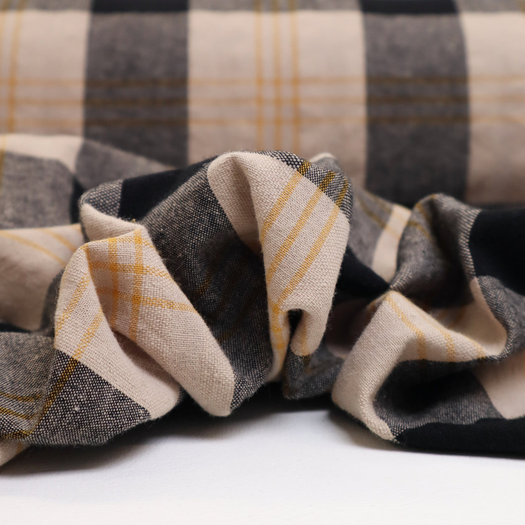 Big Scale Check Washed Cotton - Kenzie