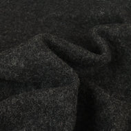 100% Boiled Wool 385gsm - Charcoal