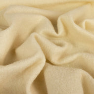 100% Boiled Wool 385gsm - Cream