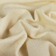 100% Boiled Wool 385gsm - Cream