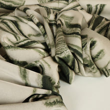 Load image into Gallery viewer, Abstract Printed Poly Satin - Bounce Back
