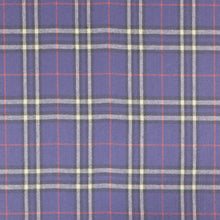 Load image into Gallery viewer, Brushed Cotton Plaid Deadstock - Purple Plaid
