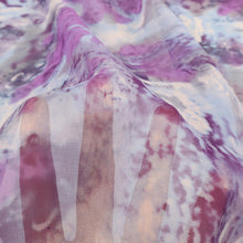 Load image into Gallery viewer, Silk Printed Chiffon Deadstock - Cayce Lilac
