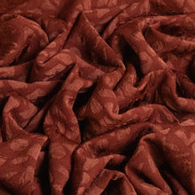Load image into Gallery viewer, Animal Jacquard Stretch Knit - Auburn
