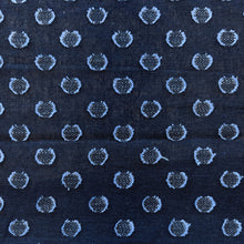 Load image into Gallery viewer, Linen Cotton Clipped Spot Jacquard - Ink
