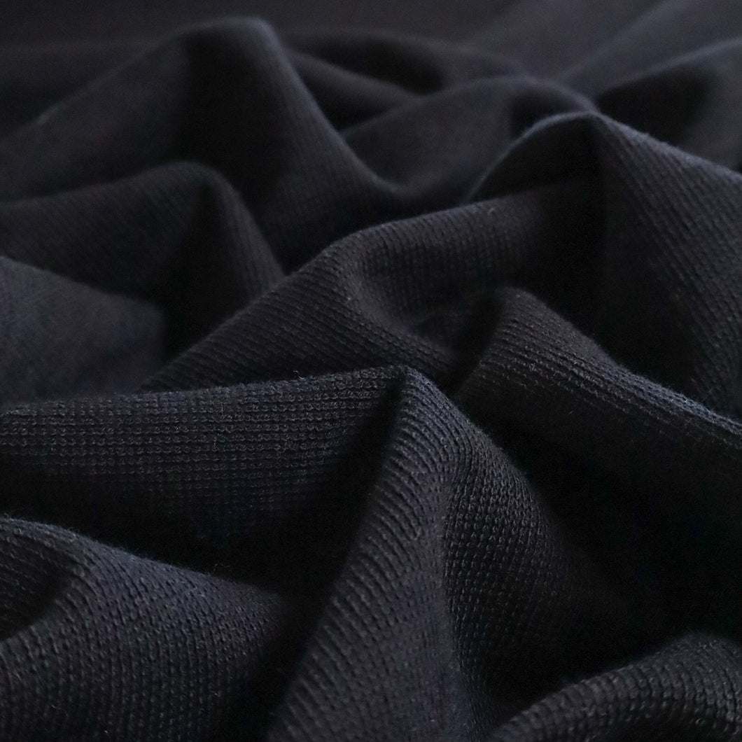 Cotton Crepe Jersey - Black