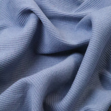 Load image into Gallery viewer, 250gsm Cotton Spandex Rib - Denim
