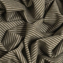 Load image into Gallery viewer, Cotton Spandex Pinstripe Knit - Khaki
