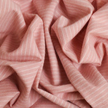 Load image into Gallery viewer, Cotton Spandex Pinstripe Knit - Pink
