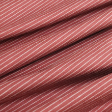 Load image into Gallery viewer, Cotton Spandex Pinstripe Knit - Rose
