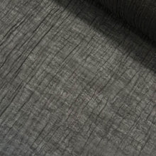 Load image into Gallery viewer, Washed Linen Crinkle Gauze - Khaki
