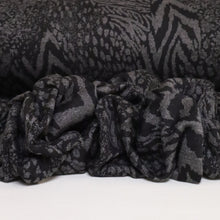 Load image into Gallery viewer, Zebra Knit Deadstock - Charcoal
