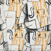 Load image into Gallery viewer, Delano Cotton Linen Print - Natural
