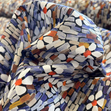 Load image into Gallery viewer, Devonshire Cotton Poplin Print - Blues &amp; Lilac

