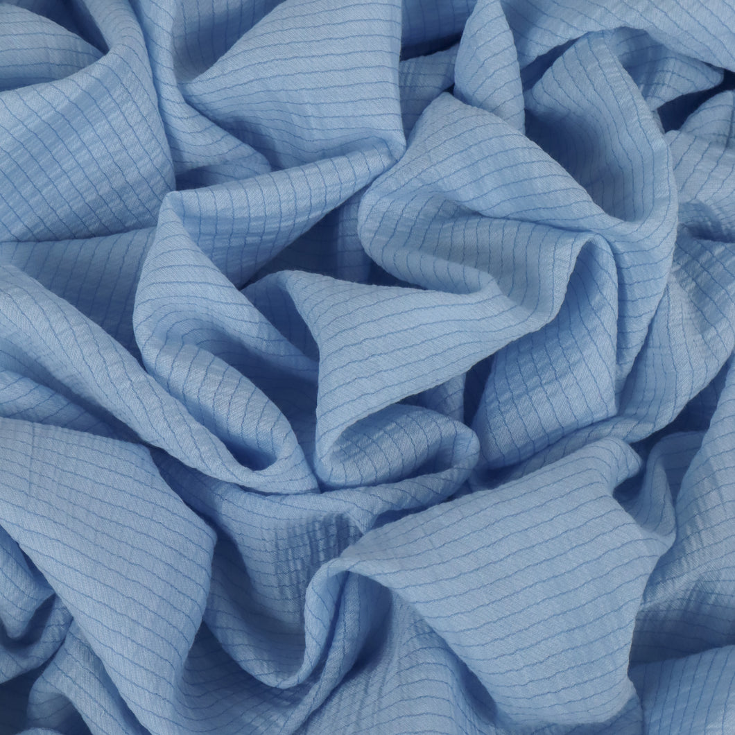 East River Silk Designer End – Baby Blue