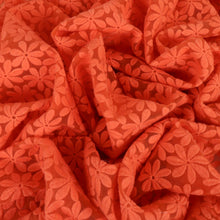 Load image into Gallery viewer, Embroidered Lace Organza Designer End – Neci Tangerine

