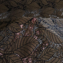 Load image into Gallery viewer, Autunm Leaves Cotton Blend Lace - Khaki
