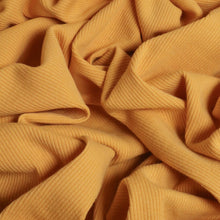 Load image into Gallery viewer, 250gsm Cotton Spandex Rib - Mustard
