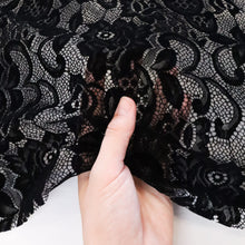 Load image into Gallery viewer, Floral Velvet Lace - Haunted
