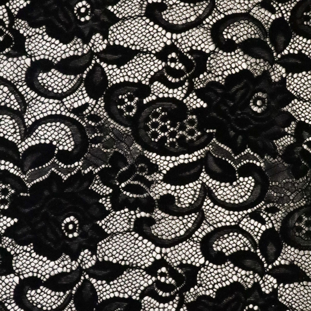 Floral Velvet Lace - Haunted