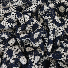 Load image into Gallery viewer, Geo Embroidered Lace Designer End – Madison Ink (Limited Stock)
