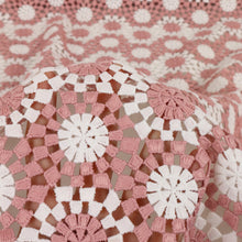 Load image into Gallery viewer, Geo Embroidered Lace Designer End – Madison Pink (Limited Stock)
