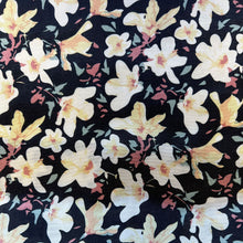 Load image into Gallery viewer, Hana Floral Printed Viscose - Black
