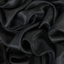 Load image into Gallery viewer, Harlem Silk Dobby Satin Designer End – Black
