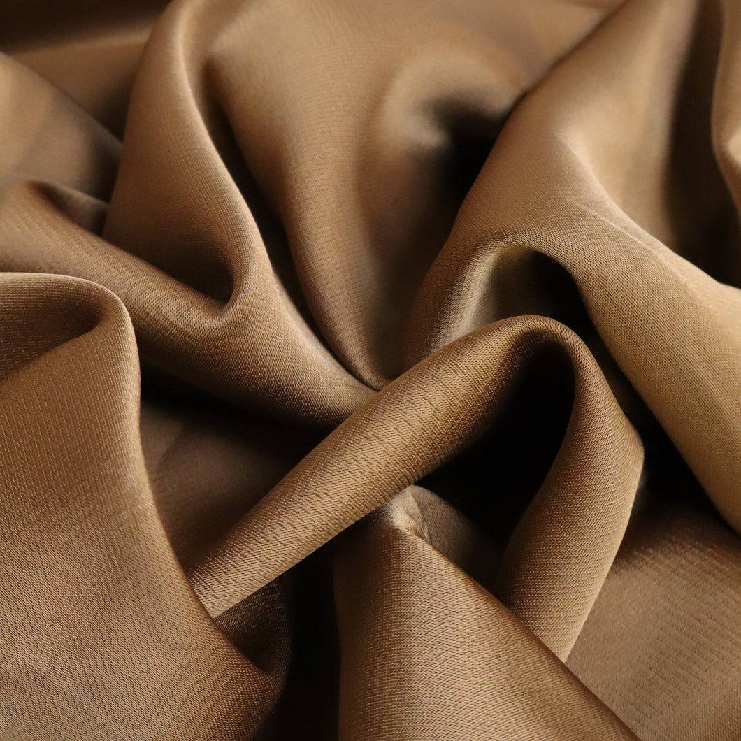 Heavy Satin - Tan