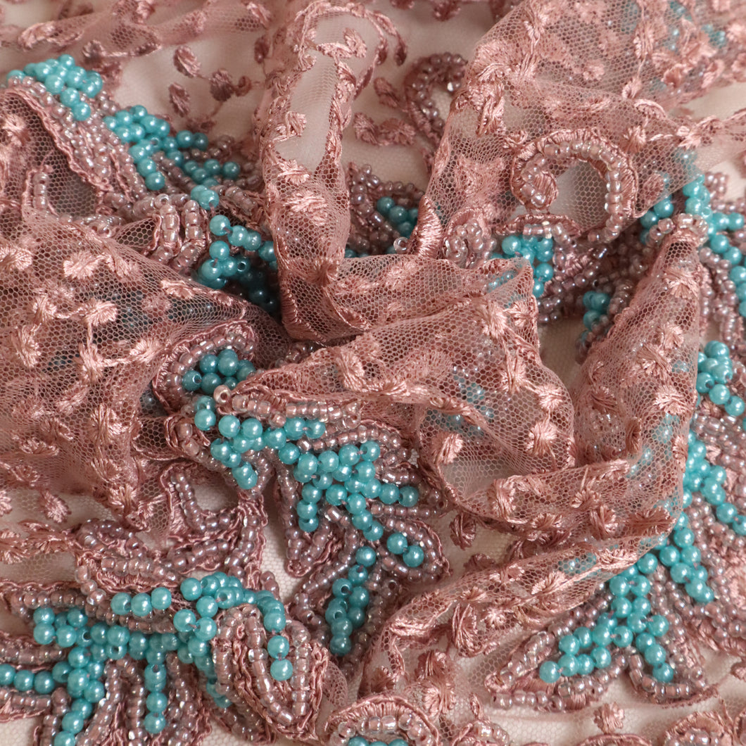 High Class Beading - Pink Turquoise